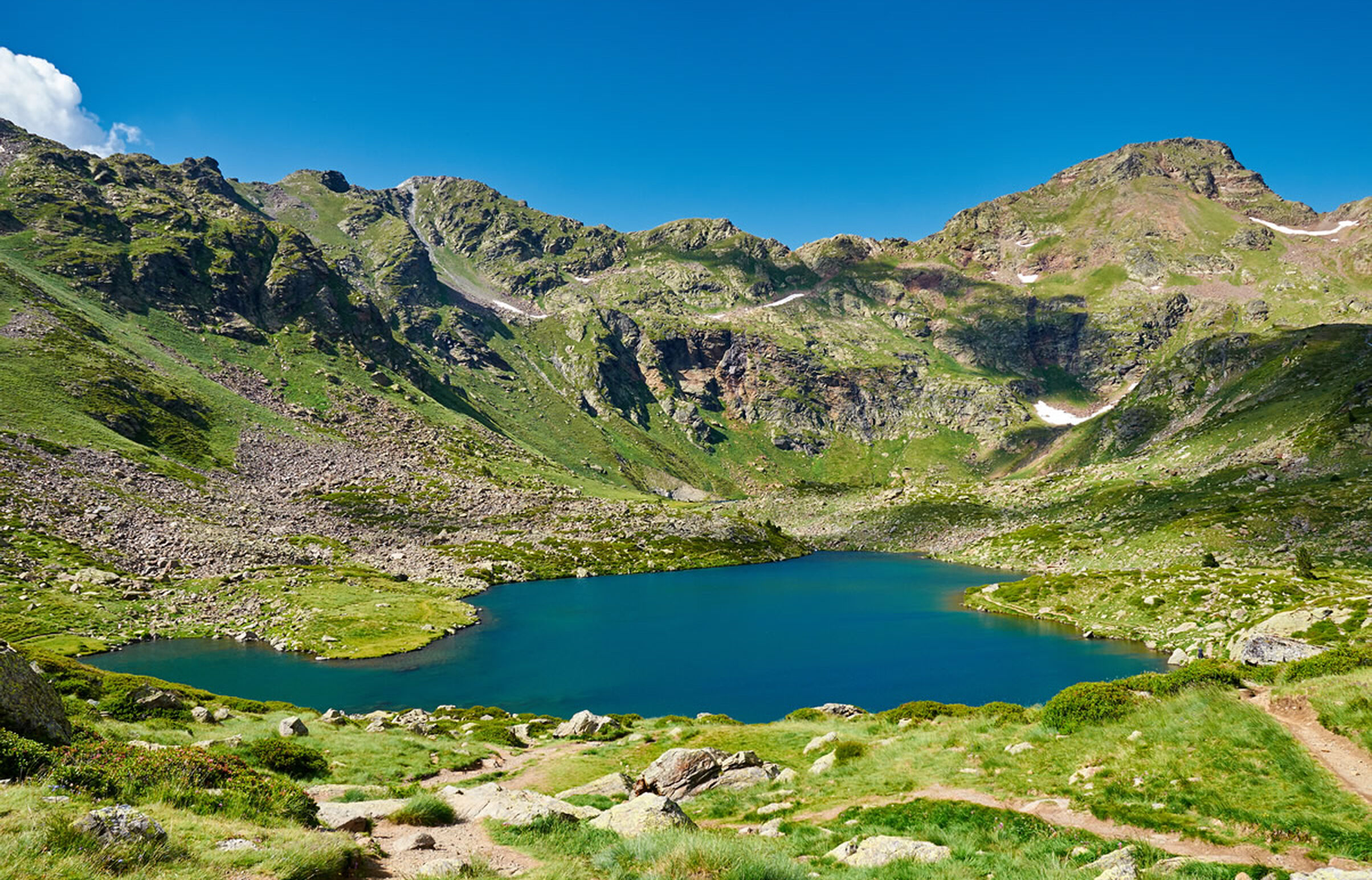 Estanys de Tristaina See in Andorra