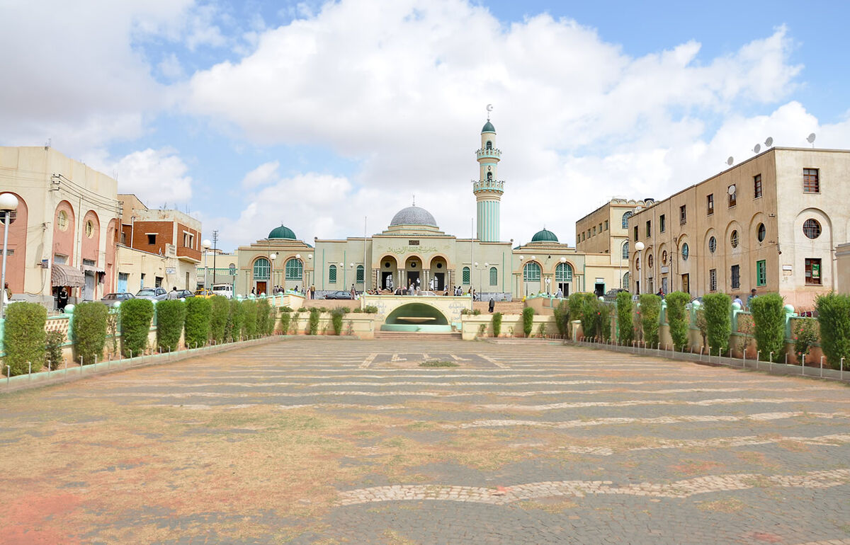 Große Moschee von Asmara in Eritrea