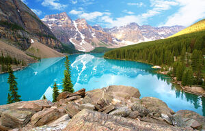 Moraine Lake in Kanada