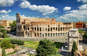 Kolosseum in Rom, Italien