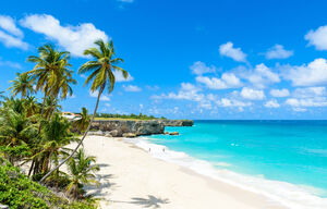 Strand von Bottom Bay auf Barbados