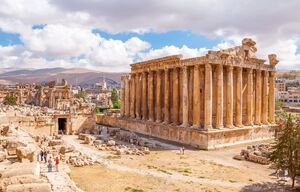 Bacchus-Tempel in Baalbek, Libanon