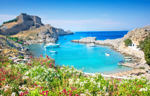 Akropolis von Lindos auf Rhodos