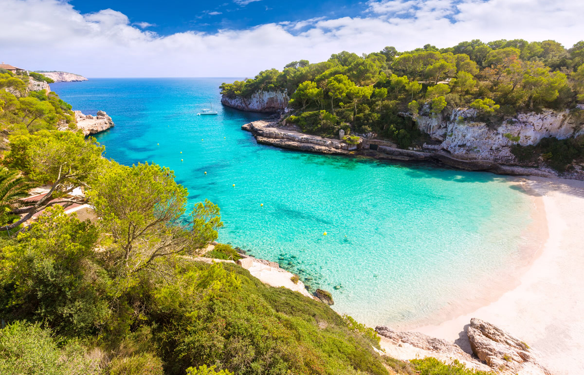 Bucht von Cala Llombards auf Mallorca