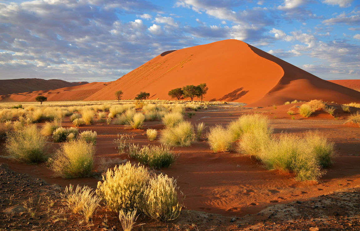 Landschaft bei Sossusvlei in Namibia