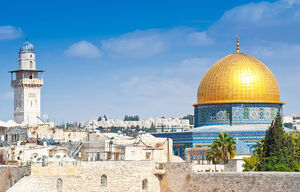 Tempelberg in Jerusalem, Israel