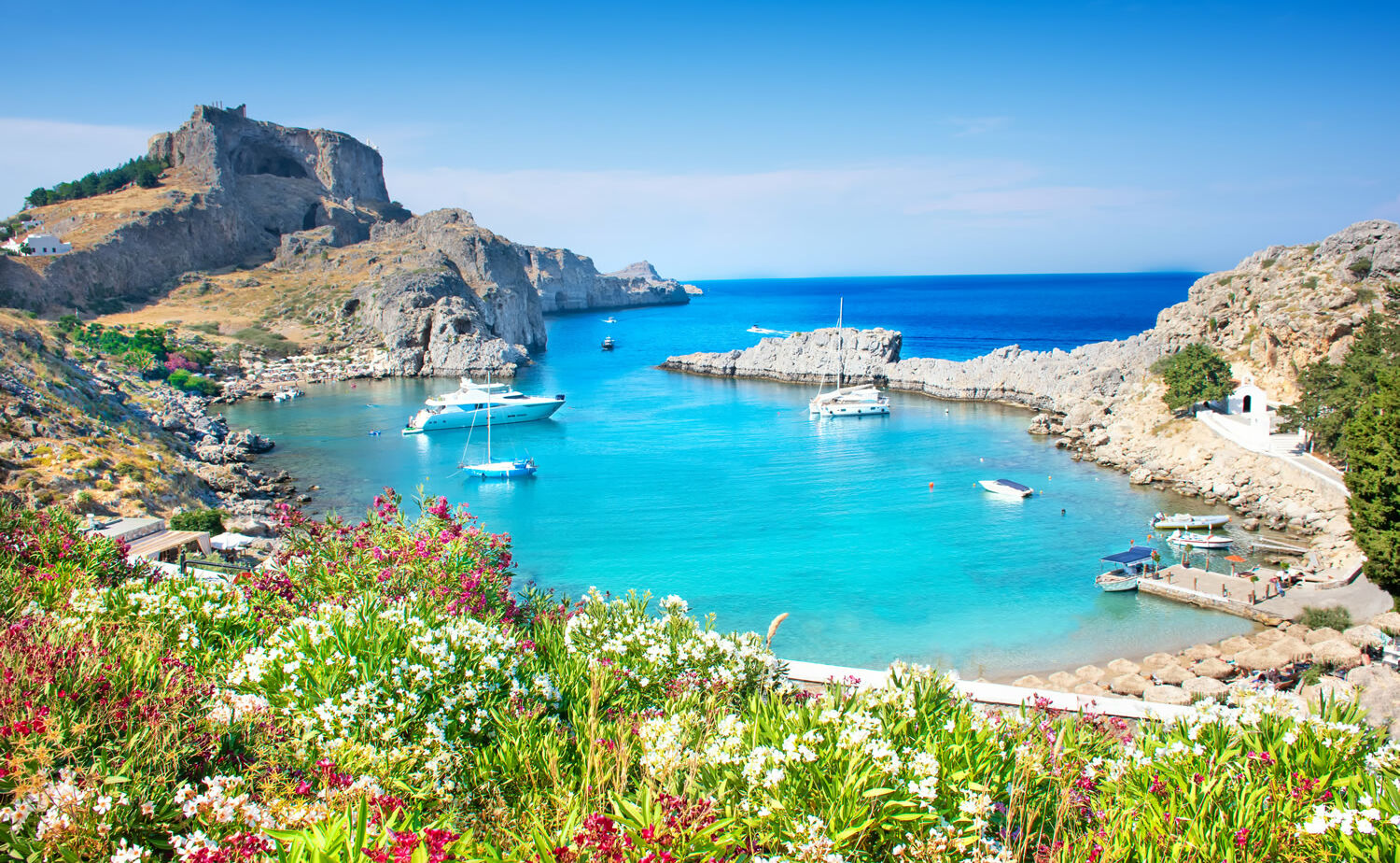 Beste Reisezeit und Klima für Rhodos