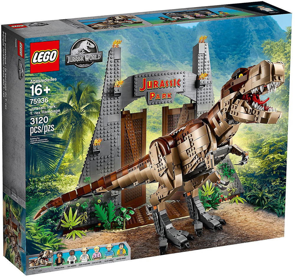 LEGO 75936 - Jurassic Park: T. Rex' Verwüstung