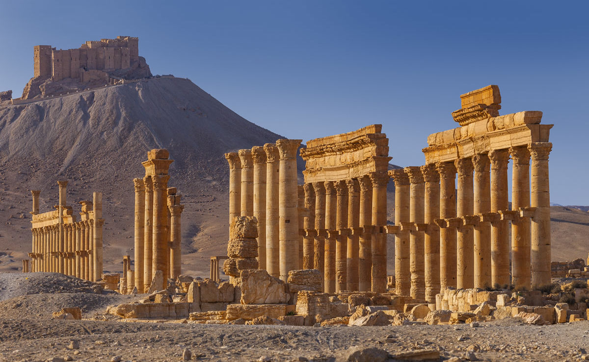 Tempel in Palmyra, Syrien