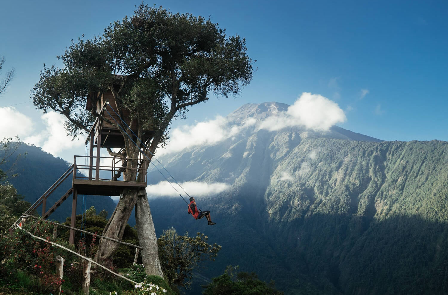 Panorama der Galapagos-Inseln von der Insel Bartolome, Ecuador